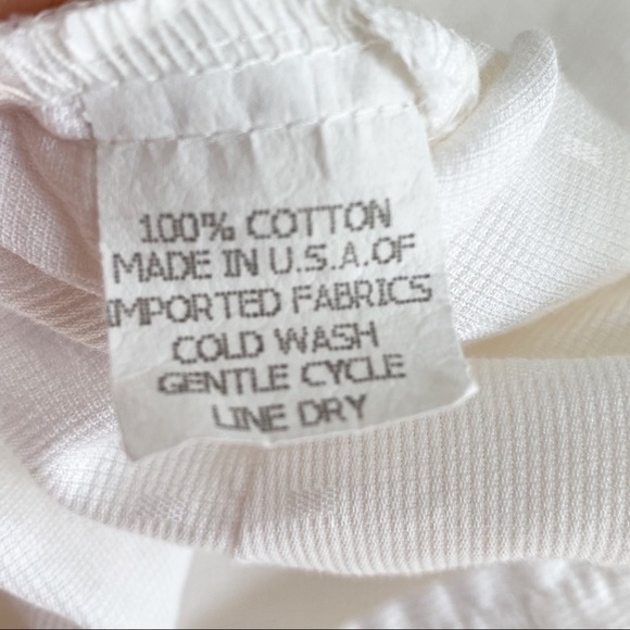 Flatiron Workshop White Cotton Button Up Shirt - Picture 6 of 8